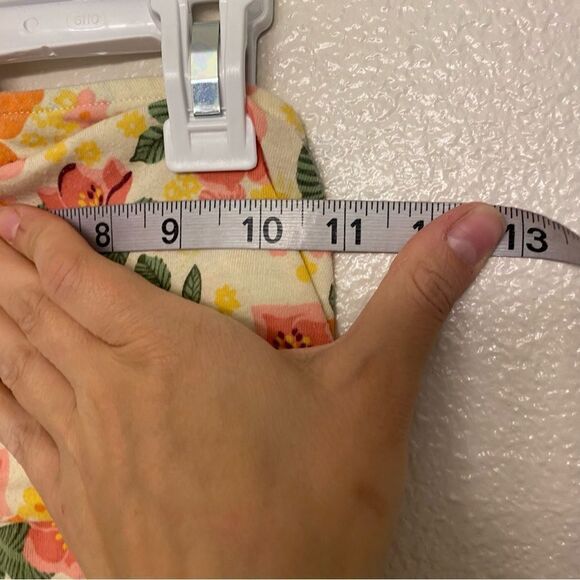 Gymboree Summer Dress halter top tropical Hawaiian floral midi maxi girls 10 - Picture 6 of 7